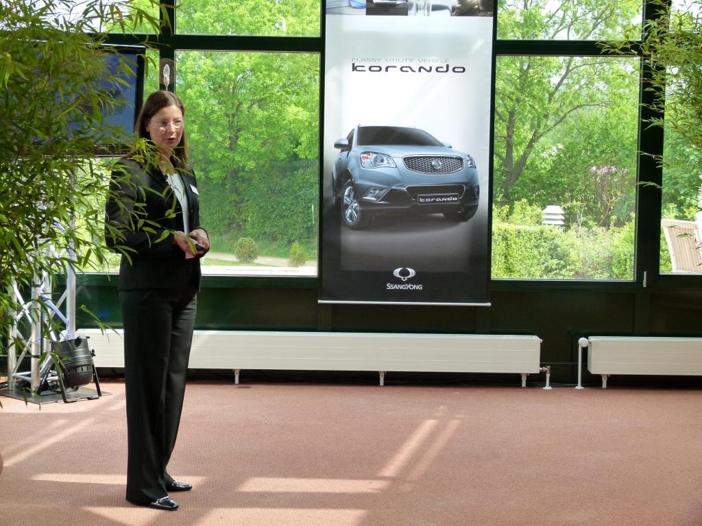 SsangYong Korando: Koreanisches Kompakt-SUV zum Kampfpreis | Ute Margetts, Pressechefin SsanYong Deutschland