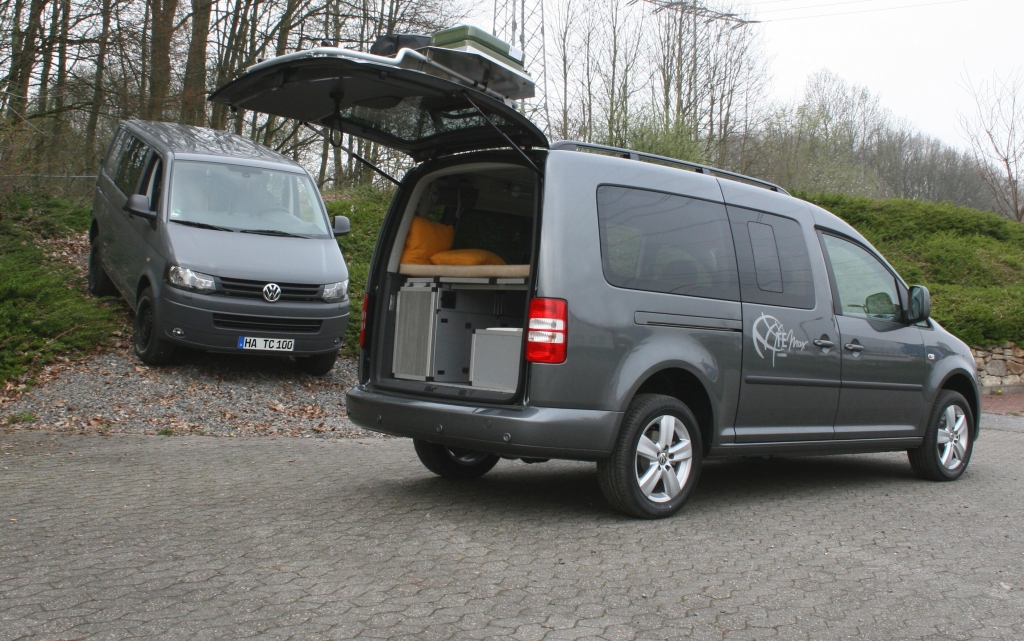 TERRA CAMPER präsentiert VW Caddy Maxi als Reisemobil