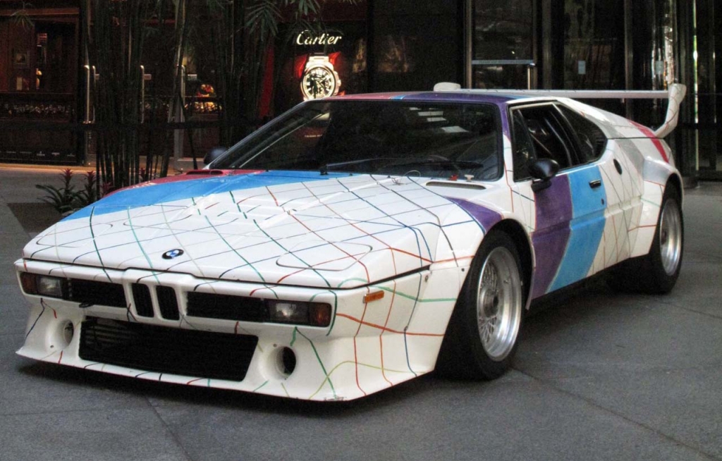 Unterm Hammer: BMW M1 Artcar von Frank Stella