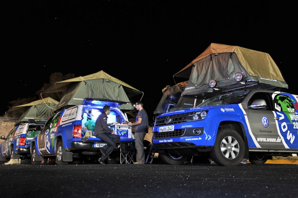 Volkswagen Amarok in 100 Tagen um die Welt