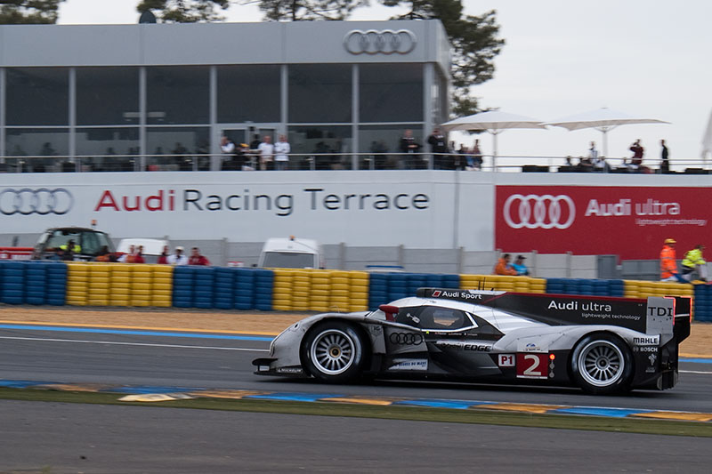 24 Stunden von Le Mans: Audi erfolgreich mit ultra leichtem Audi R18 TDI