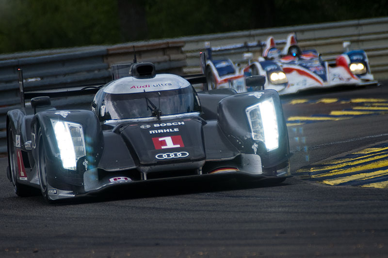 24 Stunden von Le Mans: Audi erfolgreich mit ultra leichtem Audi R18 TDI