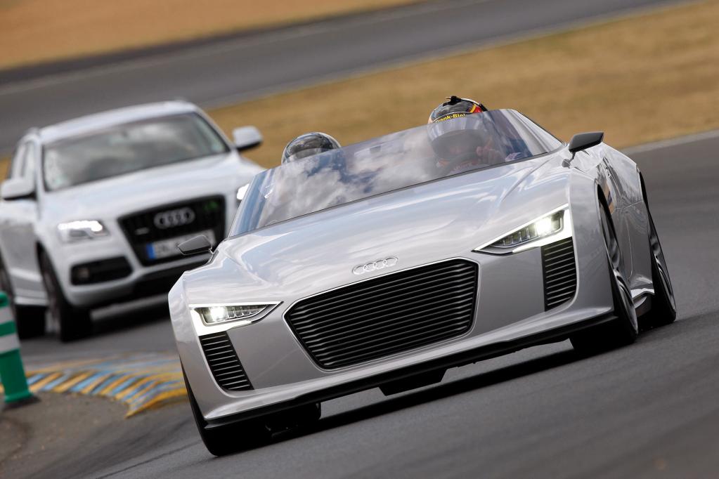 Audi lässt in Frankreich seine Technikstudie 