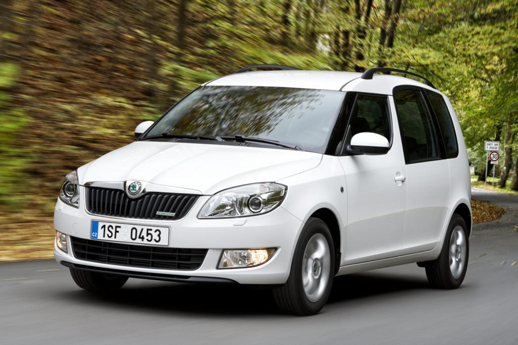 Beim Skoda Roomster lässt sich die Rückbank komplett ausbauen