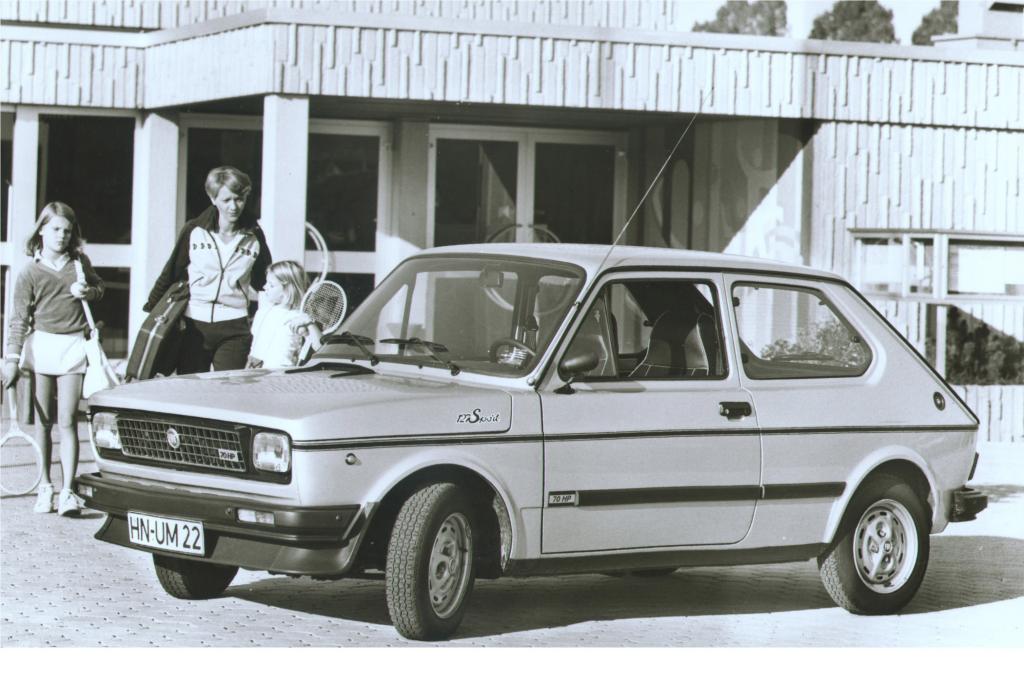 Der 127 in der Sport-Version im Jahr 1978