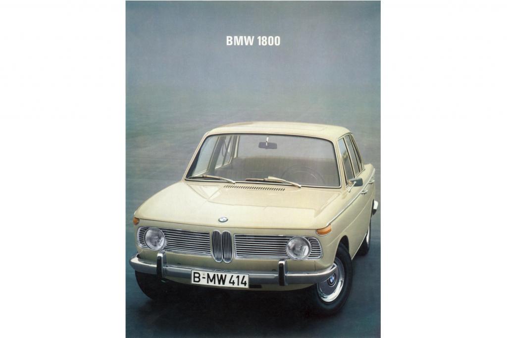 Der BMW 1800 im Jahr 1964