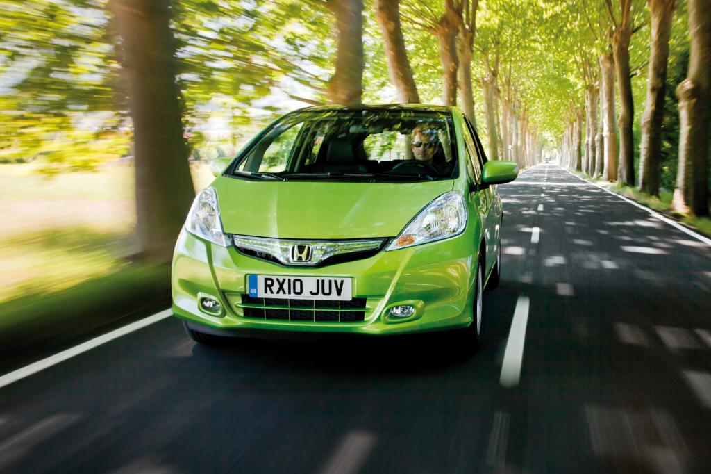 Der Honda Jazz hat einen Kino-Rücksitz