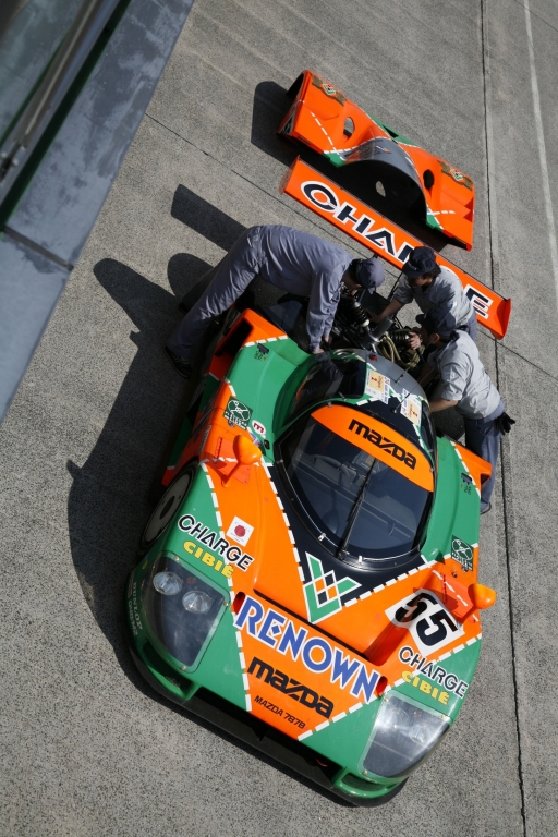Der Mazda 787B kehrt nach 20 Jahren nach Le Mans zurück.