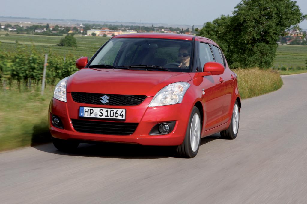 Der Suzuki Swift kann mit einer Wandlerautomatik geordert werden