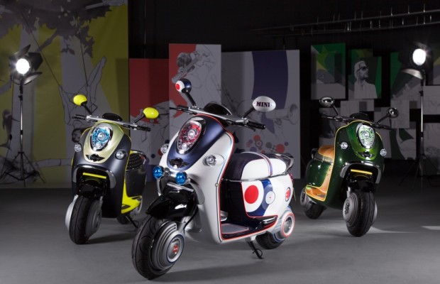 Designfestival: Mini zeigt Scooter E Concept und Sondermodell Hampton