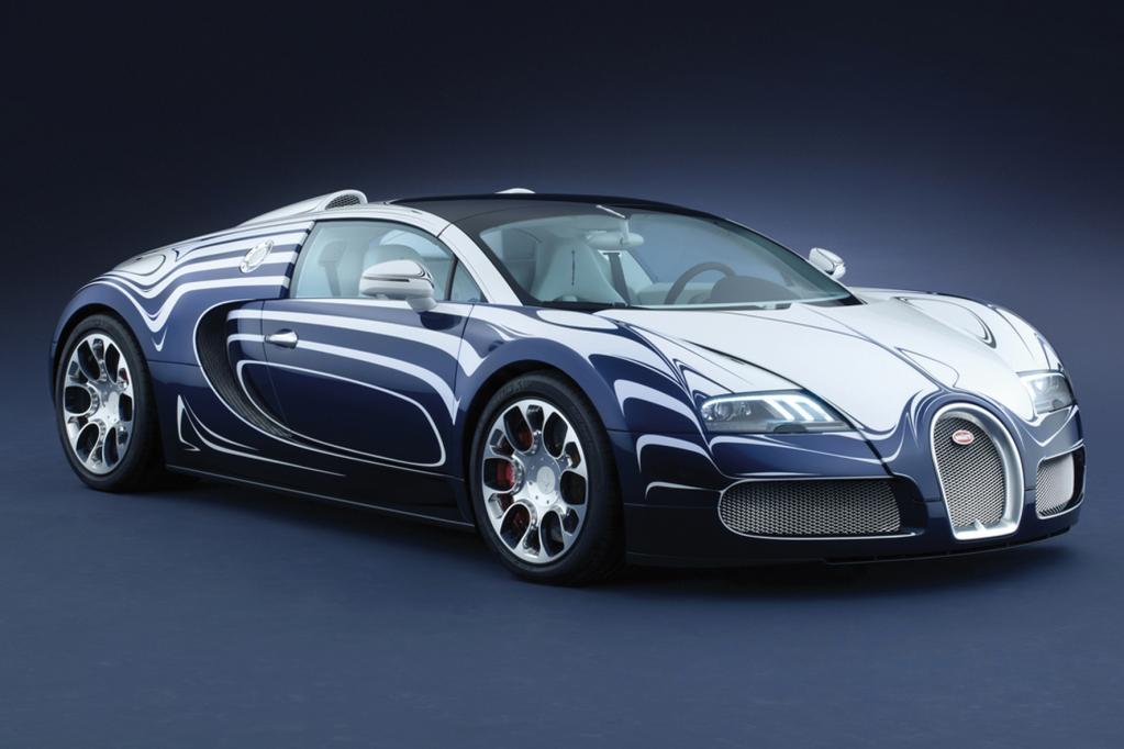 Die Karosserie des Bugatti 