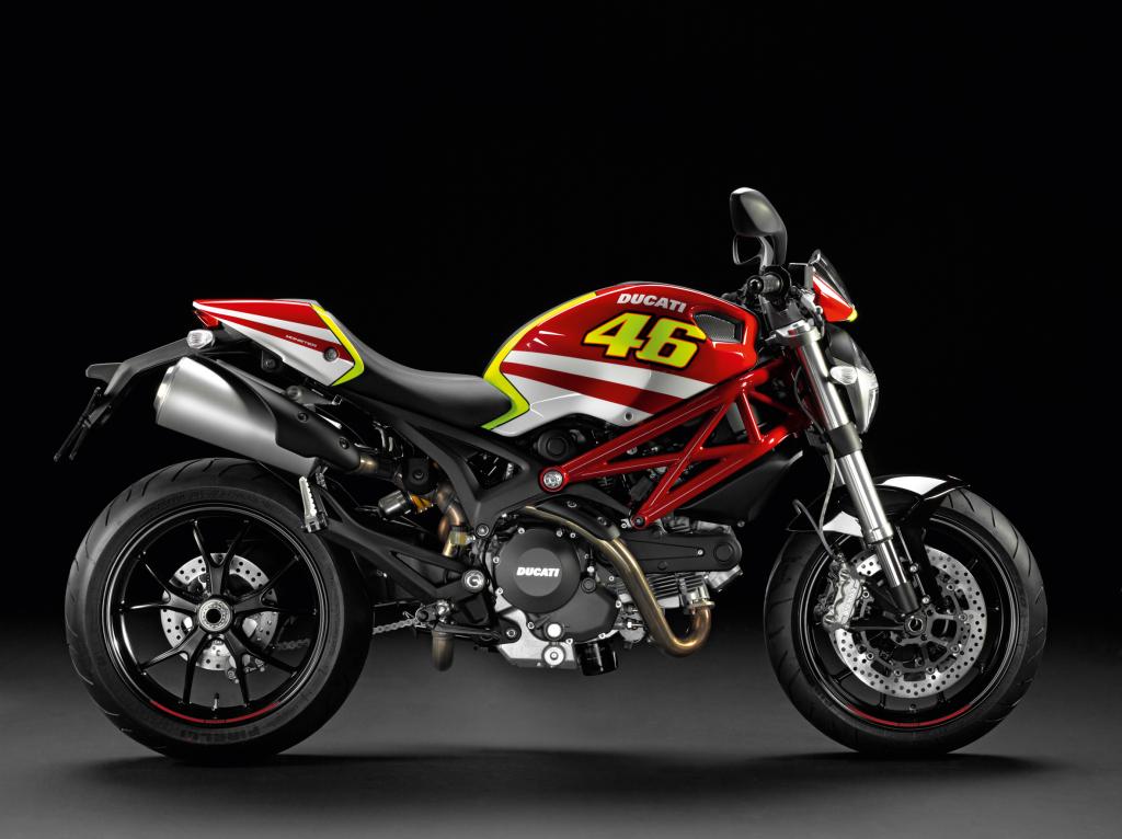 Ducati Monster mit „GP Replica“-Kit.