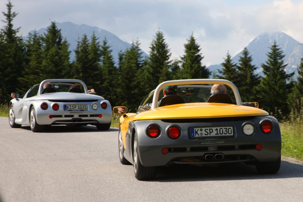 Eine Verdeck gibt es für den Roadster nicht