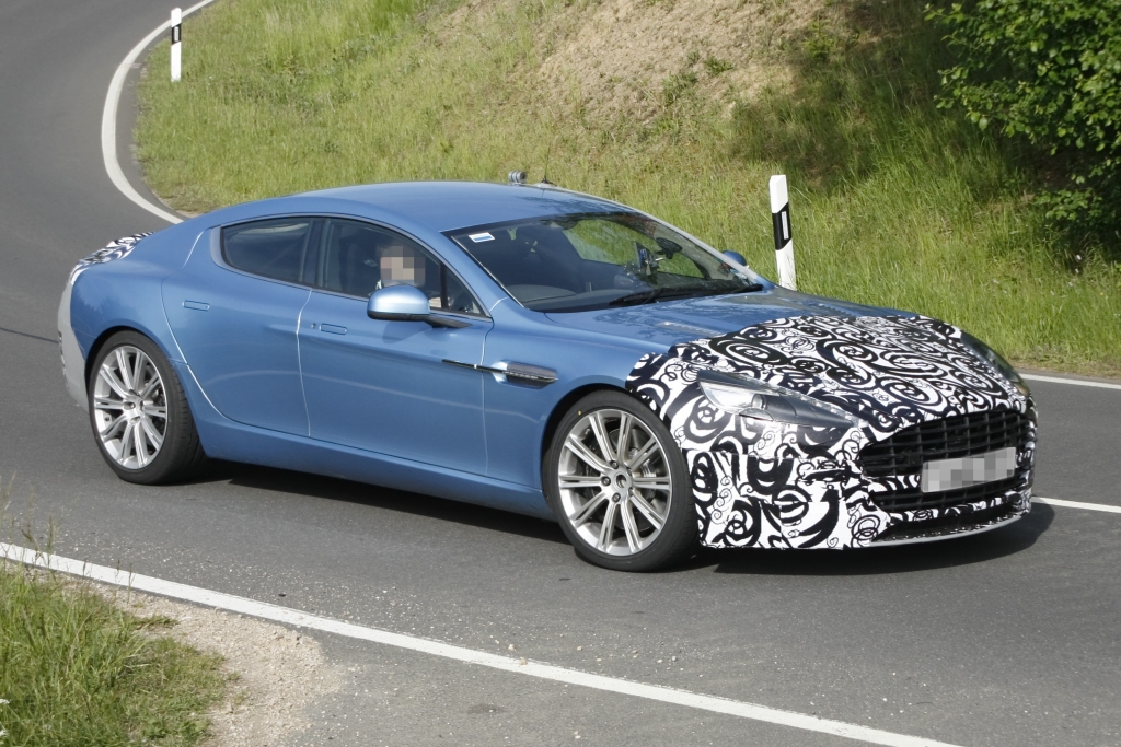 Erwischt: Erlkönig Aston Martin Rapide S – Noch schnellerer Brite