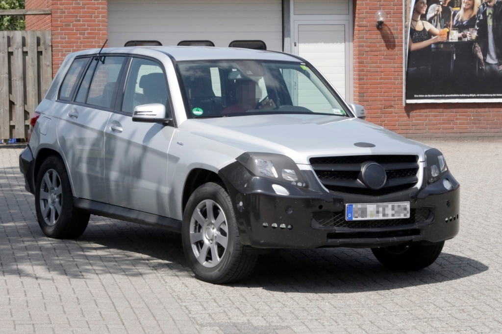 Erwischt: Erlkönig Mercedes GLK – Lifting für den Kleinsten
