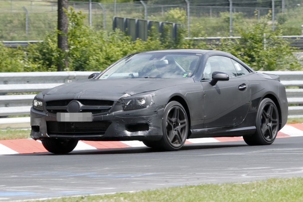 Erwischt: Erlkönig Mercedes SL 55 AMG