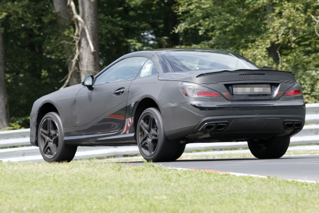 Erwischt: Erlkönig Mercedes SL 55 AMG