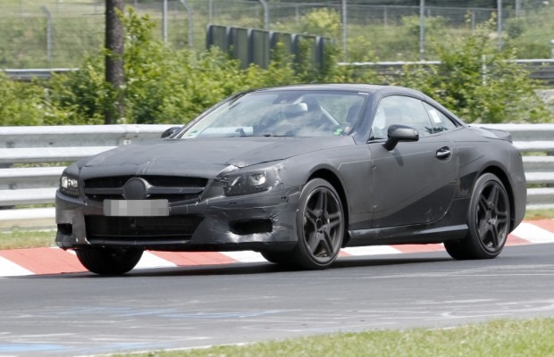 Erwischt: Erlkönig Mercedes SL 55 AMG