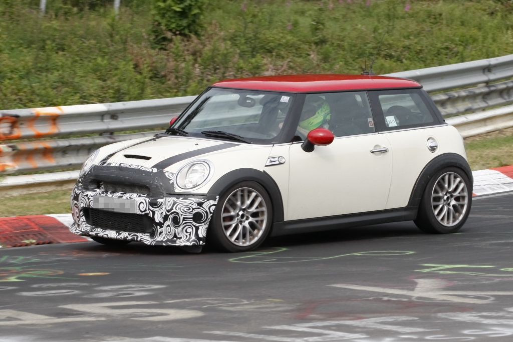 Erwischt: Erlkönig Mini John Cooper Works Challenge Edition