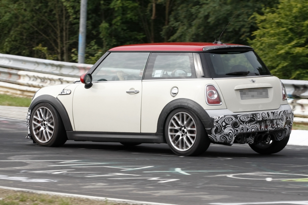 Erwischt: Erlkönig Mini John Cooper Works Challenge Edition