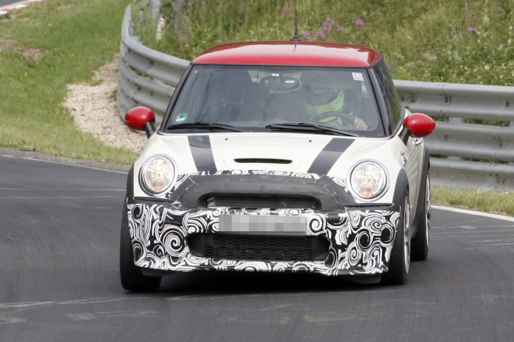 Erwischt: Erlkönig Mini John Cooper Works Challenge Edition