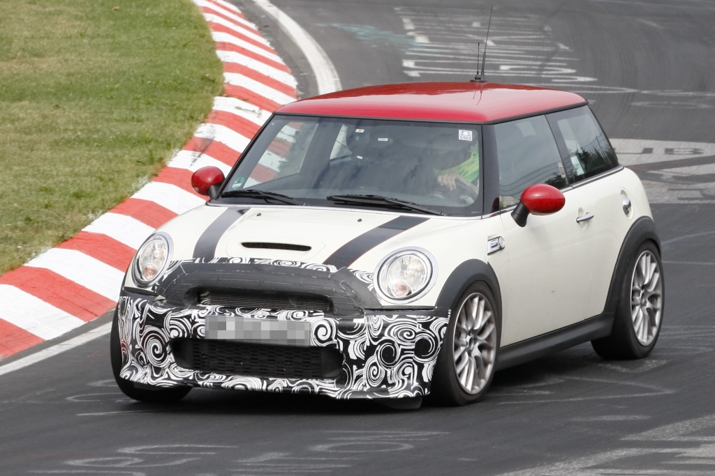 Erwischt: Erlkönig Mini John Cooper Works Challenge Edition
