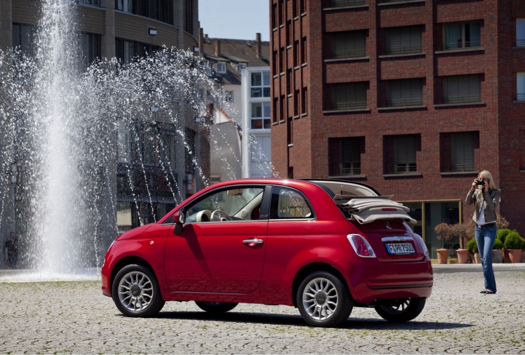 Fahrbericht Fiat 500C Twin Air: Vorhang auf