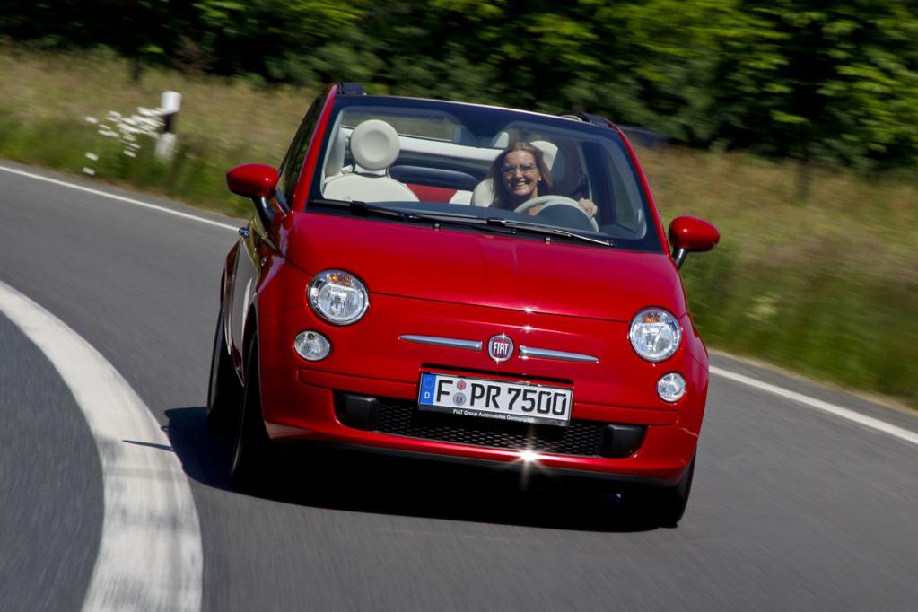 Fahrbericht Fiat 500C Twin Air: Vorhang auf
