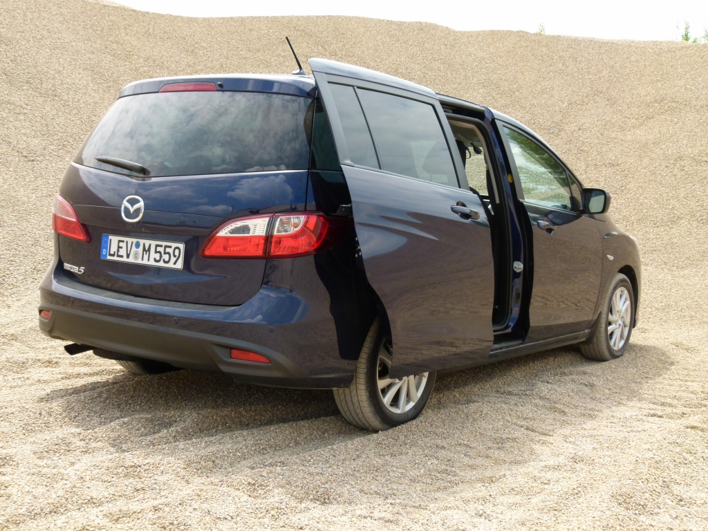 Fahrbericht Mazda5 2.0 MZR Activematic Center-Line: Kompakter Van mit Reibungspunkten