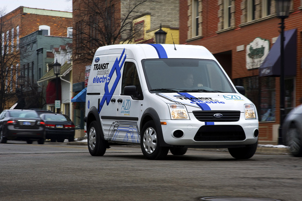 Ford Transit Connect Electric.
