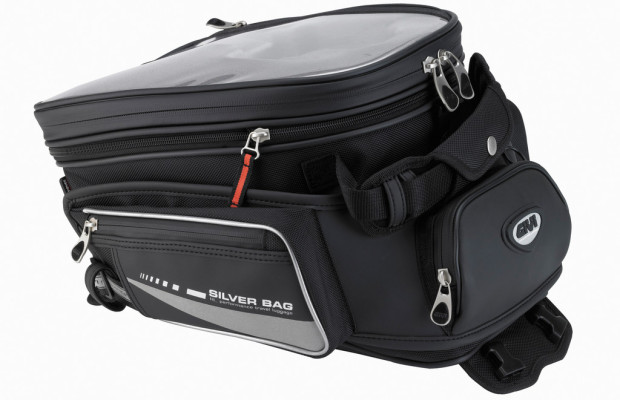 Givi-Tankrucksack mit abnehmbarem Bauchgürtel
