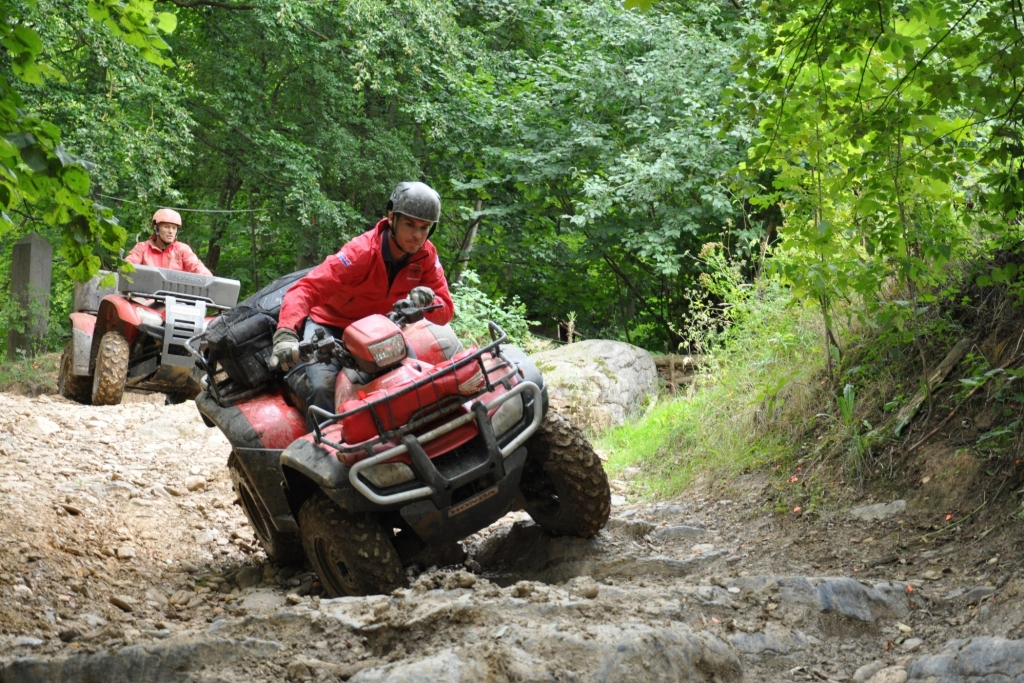 Honda ATV - Nicht spielen! Arbeiten!