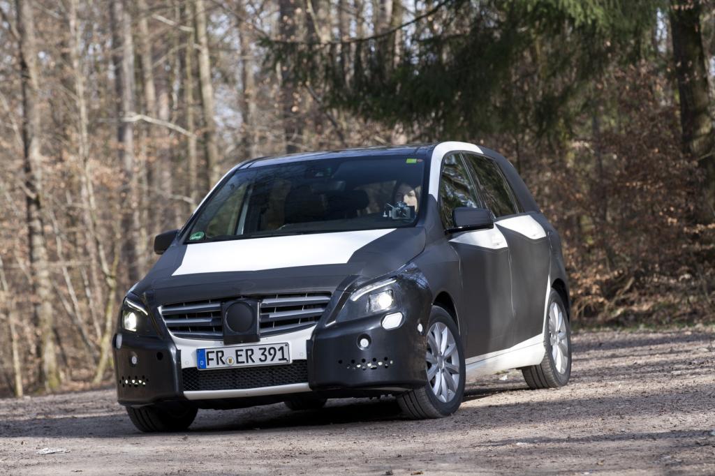 In seine neue, ab November erhältliche B-Klasse steckt Mercedes jede Menge Technik