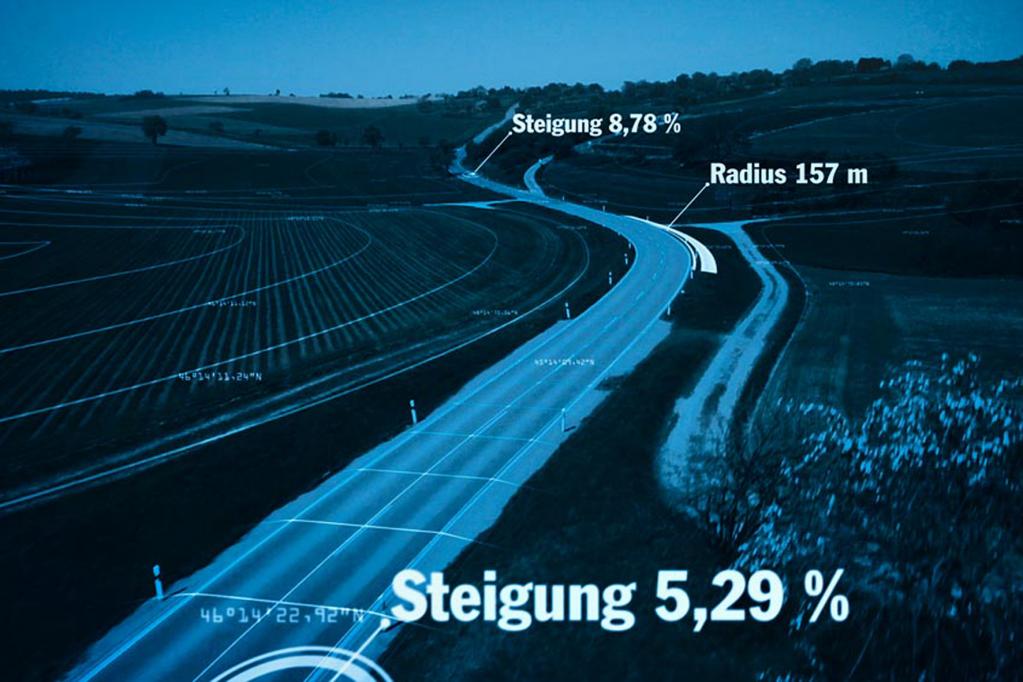 Inno Drive bezieht in seine Berechnungen für das optimale Geschwindigkeitsprofil unter anderem alle Steigungen und Kurvenradien mit ein. 
