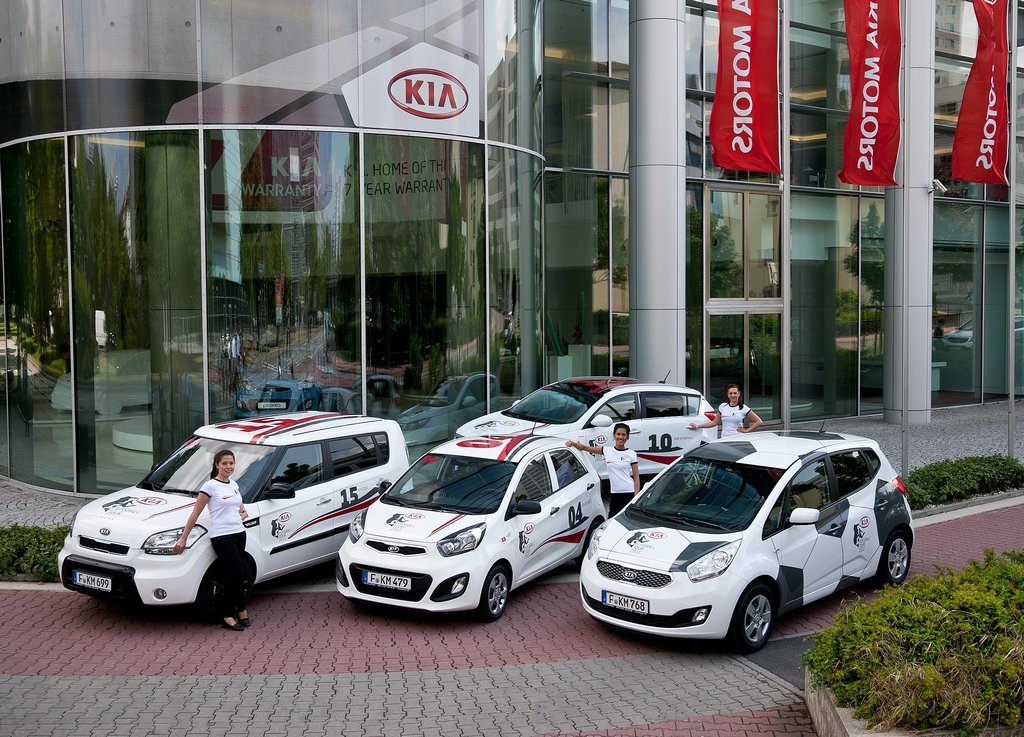 Kia startet zur Frauen-Fußballweltmeisterschaft eine bundesweite Roadshow.