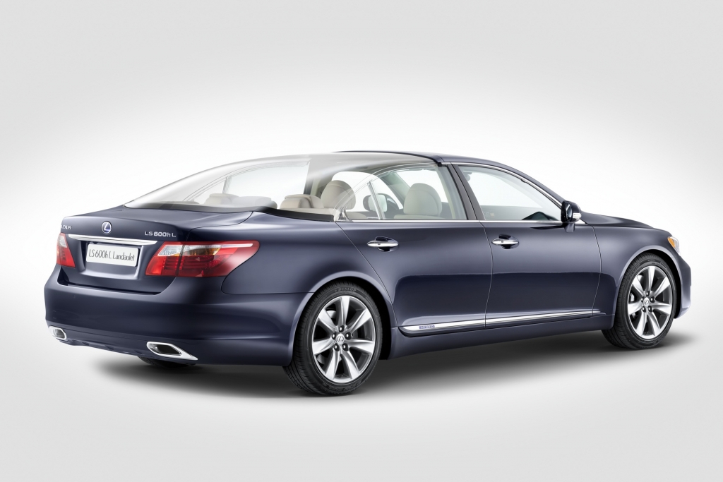 Lexus Landaulet - Fürstenhochzeit unter der Glaskuppel