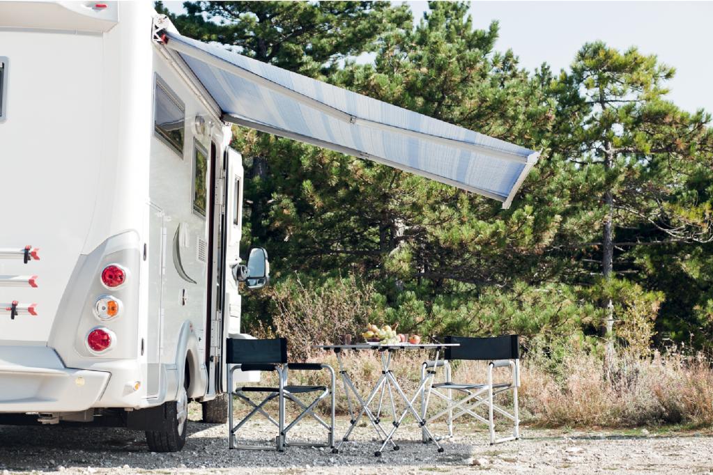 Markise ohne Stütze: Sonnenschutz für Reisemobil und Caravan