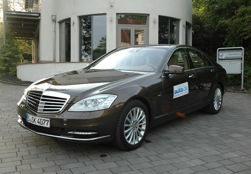 Mercedes S-Klasse, hier als 258-PS-Sechszylinder-Bluetec-Diesel. 