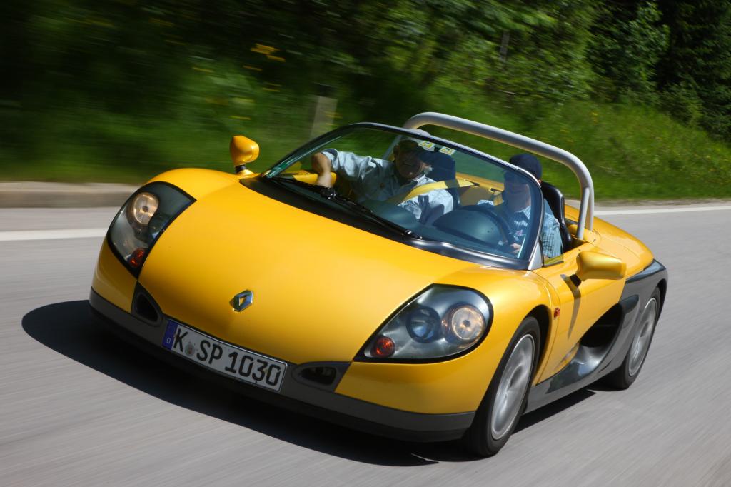 Nacktes Alpenglühen - der Renault Sport Spider