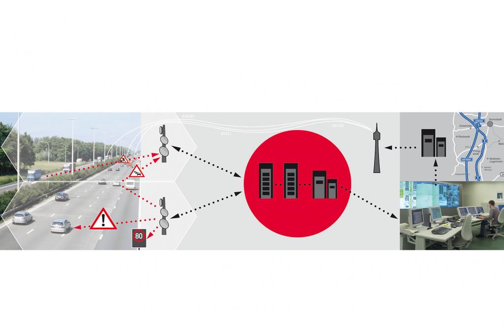Noch besser vor Staus gewarnt werden sollen Autofahrer in Zukunft vom System 