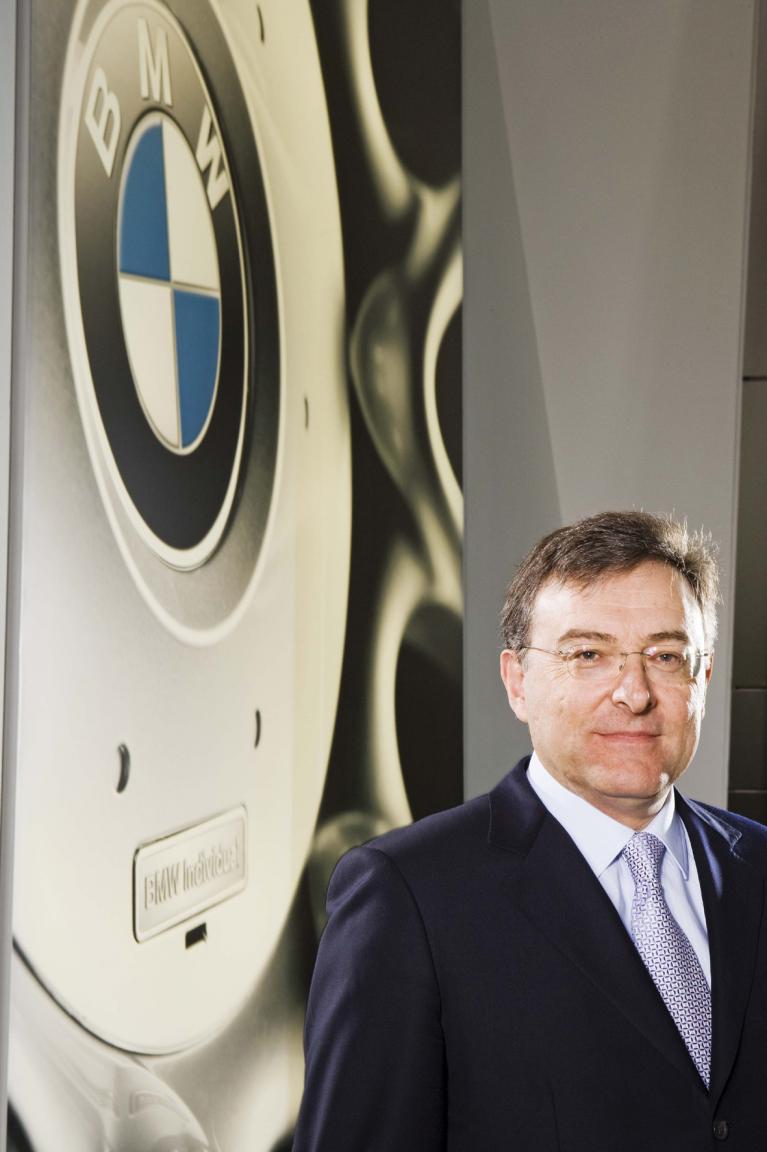 Norbert Reithofer, Vorsitzender des Vorstands der BMW AG, hat große Pläne. 