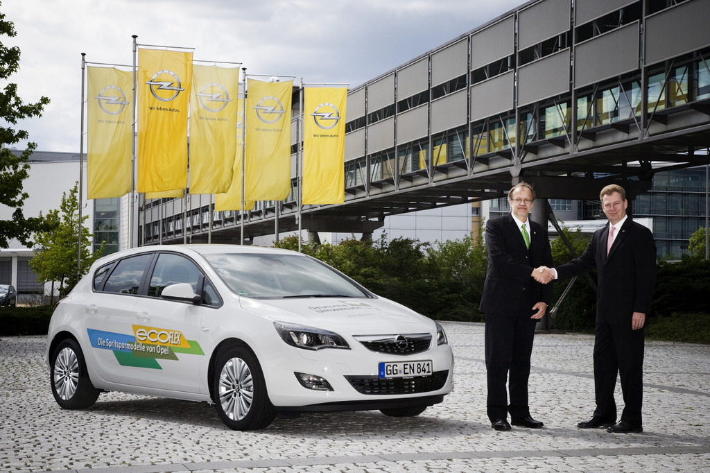 Opel unterstützt Projekt der Deutschen Umweltstiftung.