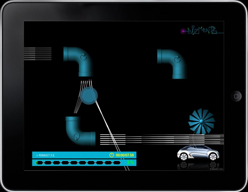 Renault bietet Z.E.-App.