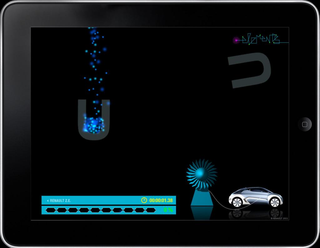 Renault bietet Z.E.-App.