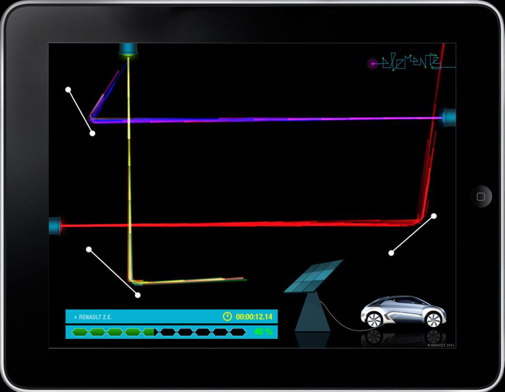 Renault bietet Z.E.-App.