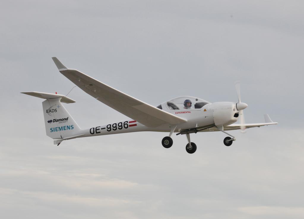 Siemens präsentiert Hybridflugzeug