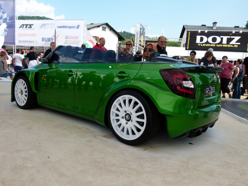 Skoda Fabia RS 2000 - Offene Spielerei