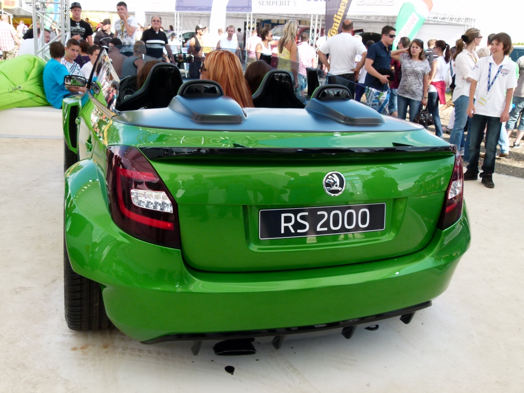 Skoda Fabia RS 2000 - Offene Spielerei