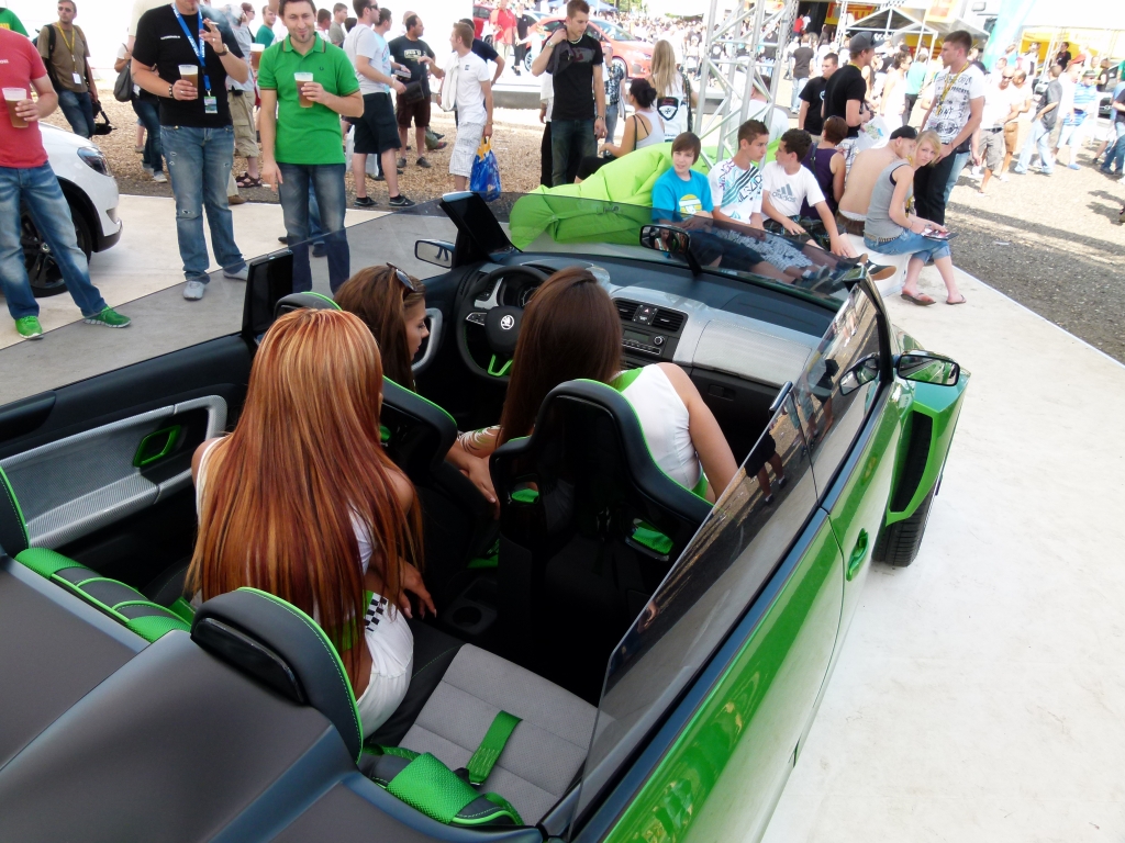 Skoda Fabia RS 2000 - Offene Spielerei