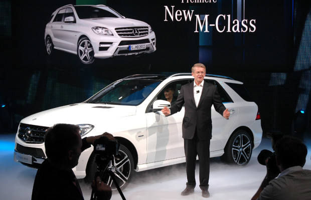 Sumo und Victoria: Mercedes kündigt für November Neuauflage der M-Klasse an